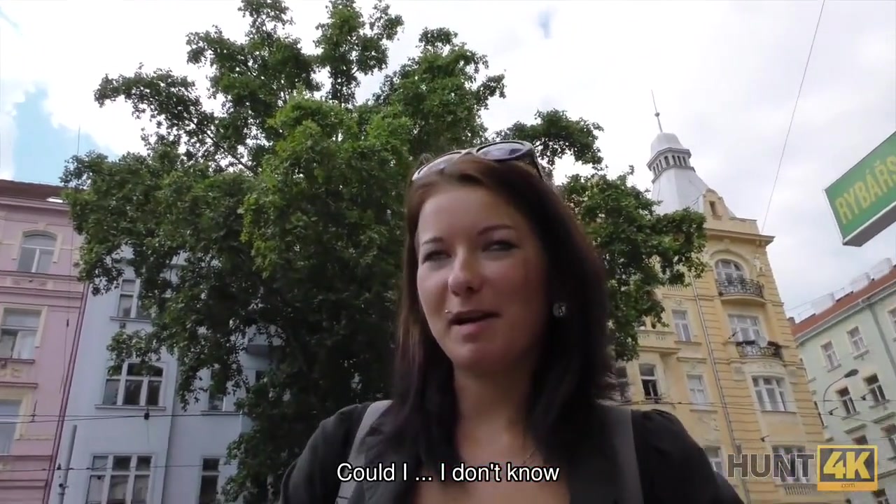 HUNT4K. Naughty man made beautiful brunette cheat on her docile BF