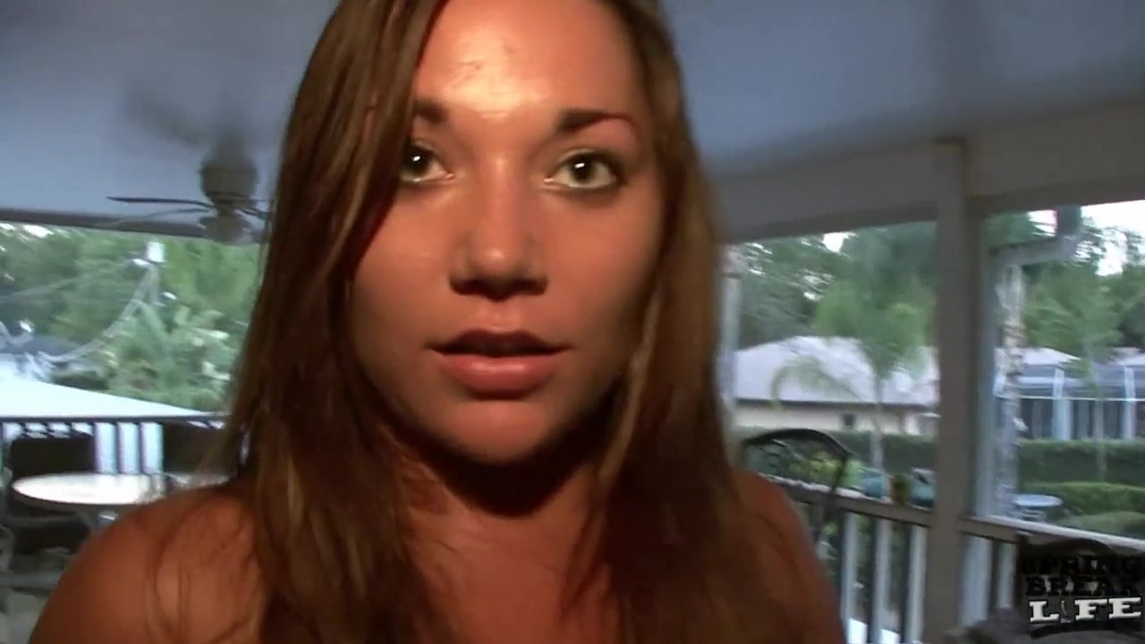 Anal Masturbation on a Pool Table - SpringbreakLife