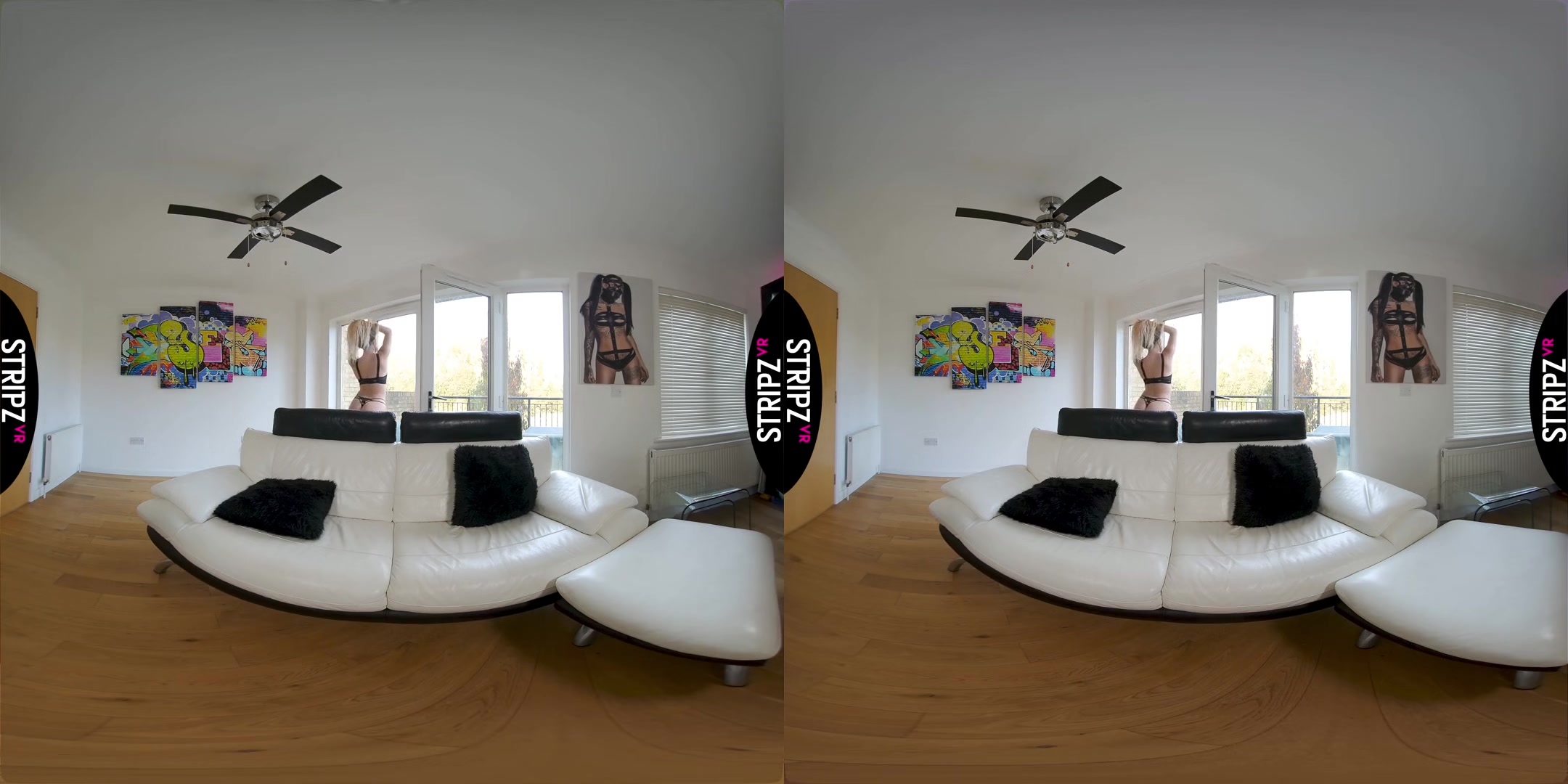 Sexy Boots - Hot Blonde Babe Solo - StripzVR - SexLikeReal