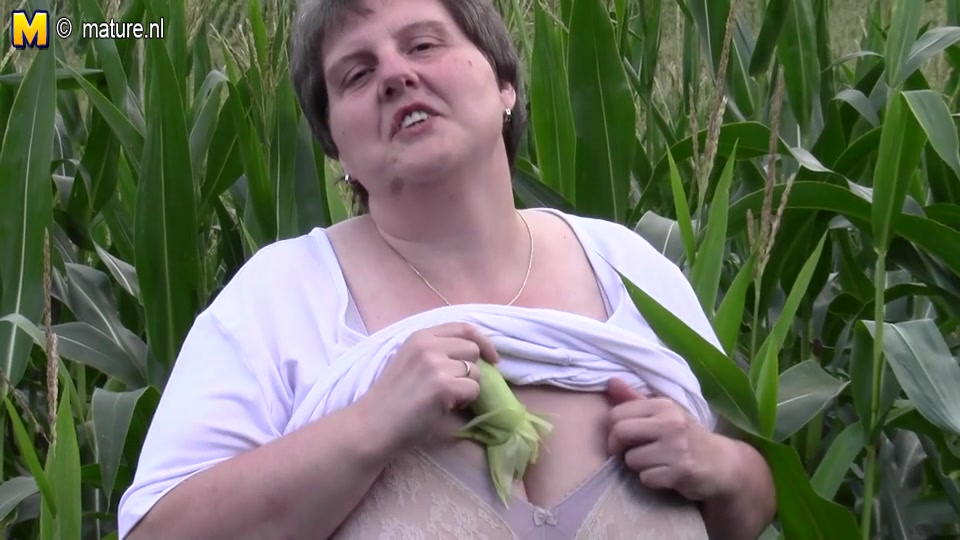 This Big Mama Loves To Play In A Cornfield - MatureNL