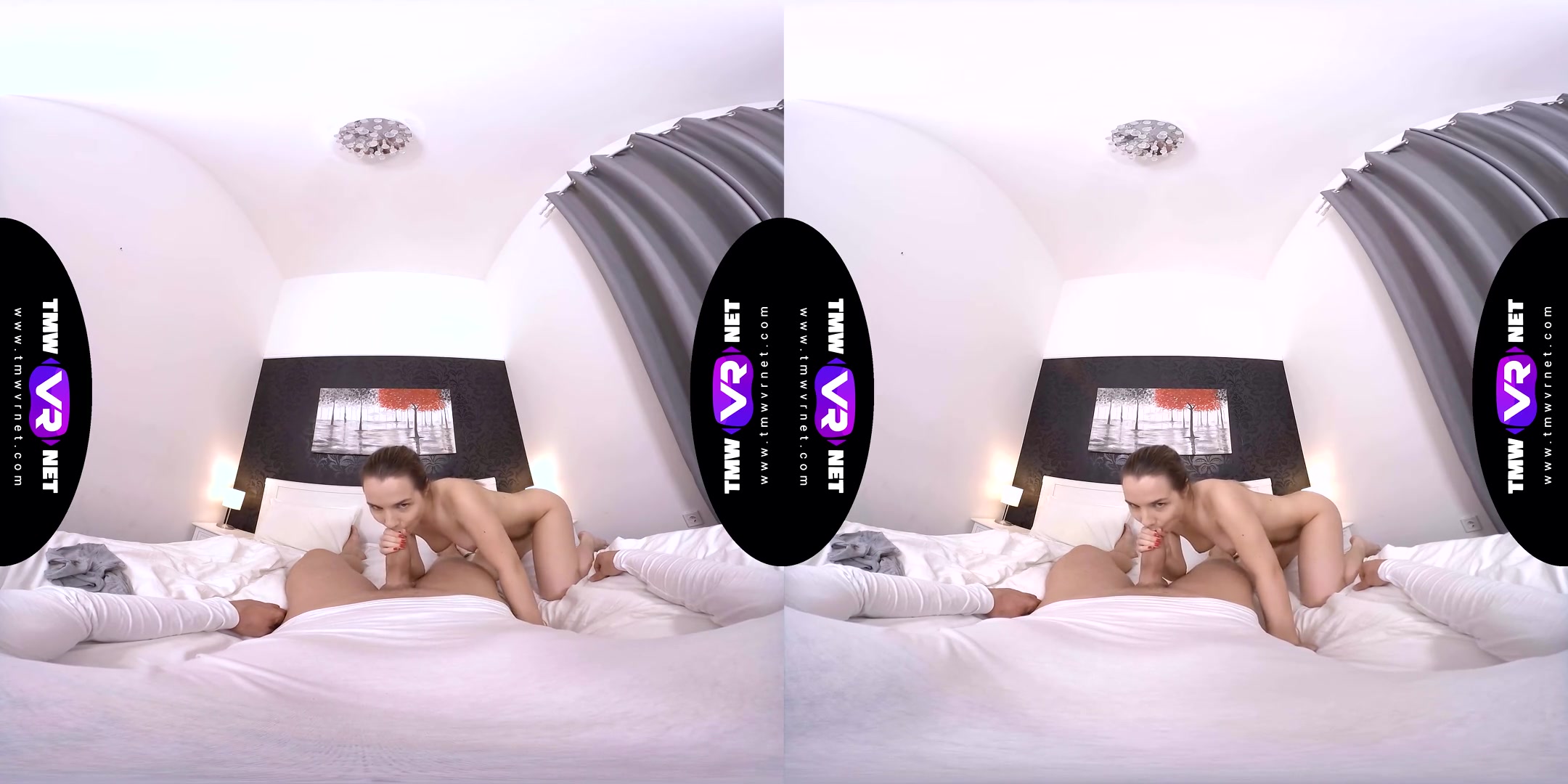 Lad Wakes Resting Beauty Up For Sex; HD VR Sex with a Petite Amateur