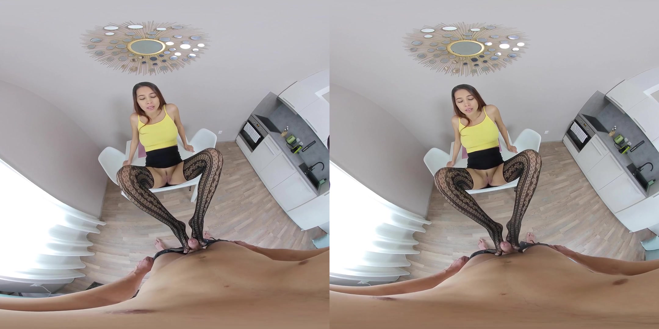 Paula Shy - Dear, Look at my New Stockings - Busty Pornstar POV VR