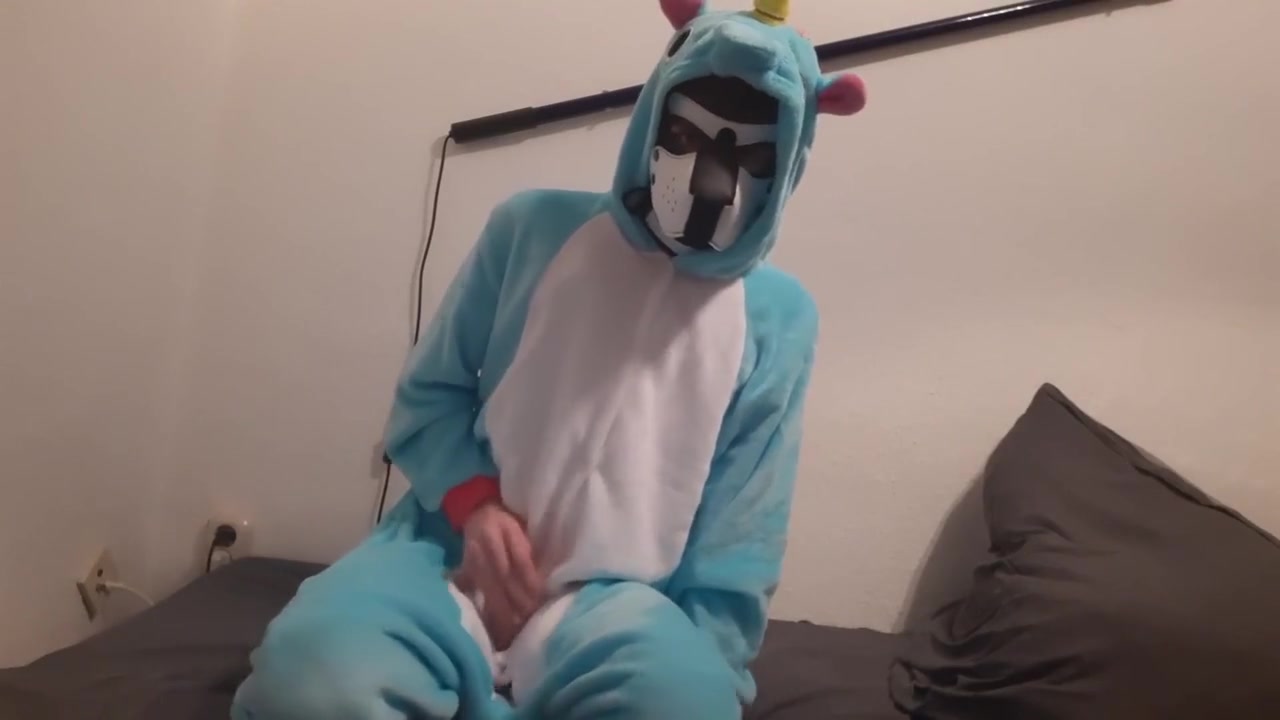 Little Puppy Cums In Onesie