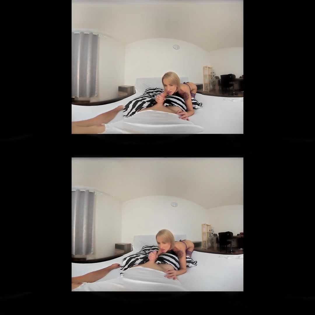 Ellen Million: Purple Fantasy - Blonde Blowjob Swallowing