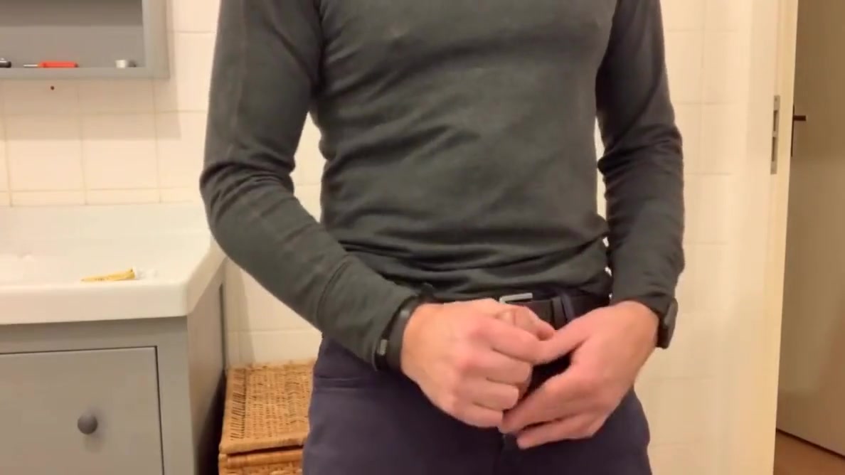 Jerking Off And Cumming On My Jeans