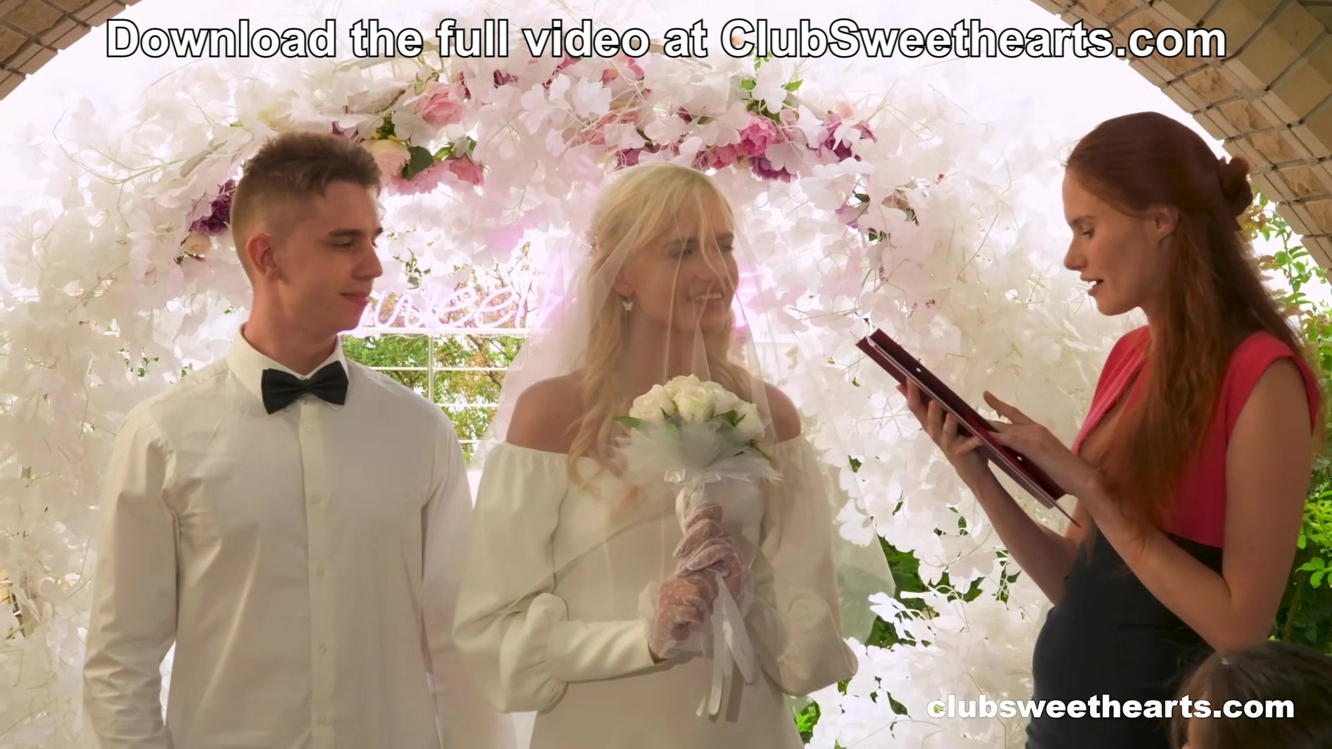 Here CUMS the Bride! by ClubSweethearts