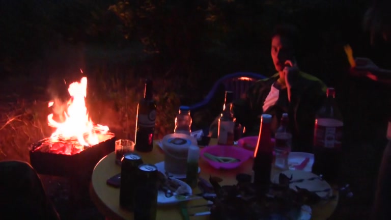 Picnic ended hard anal sex