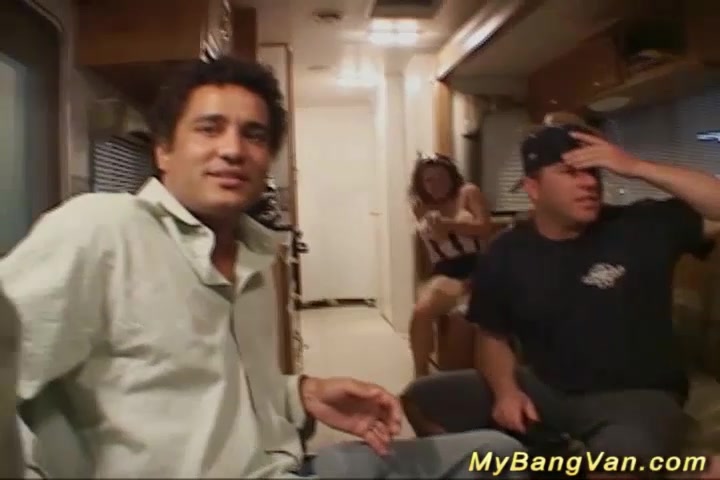 chicks picked up for bangvan orgy