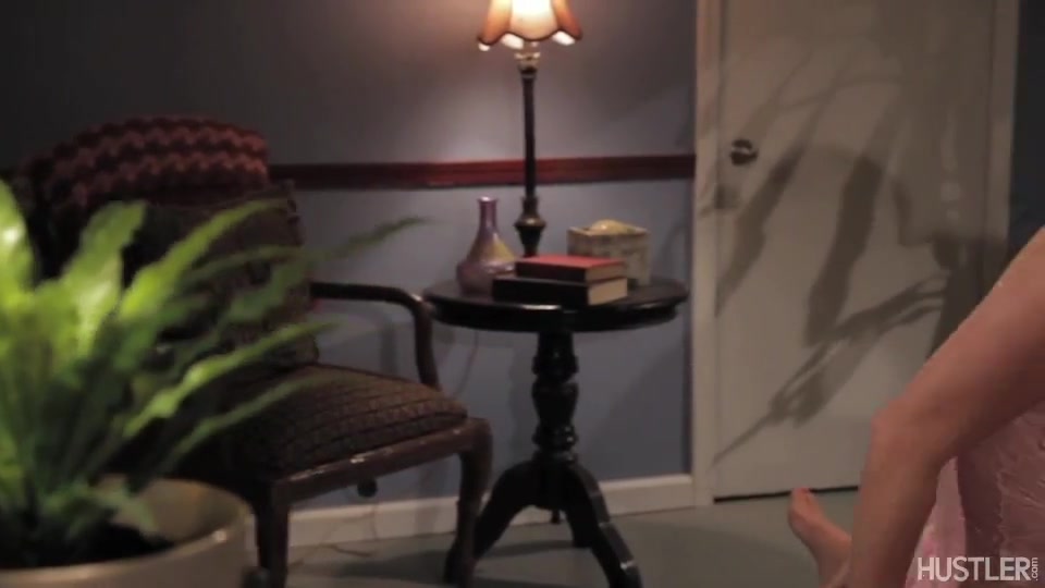 Lesbian sex in the living room