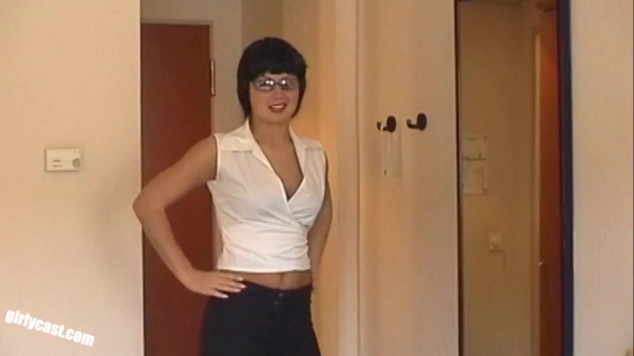 teen 18+ Alex From Berlin, The First Time Naked On Camera