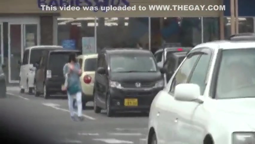 Old Man Erects A Penis In The Parking Lot Of Shopping Center