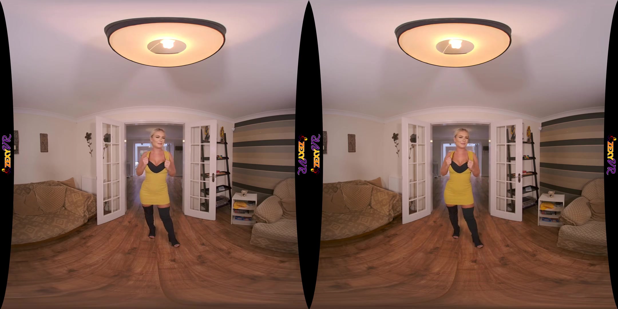 After Work Fun - Big Tits Babe Sexy Striptease HD VR