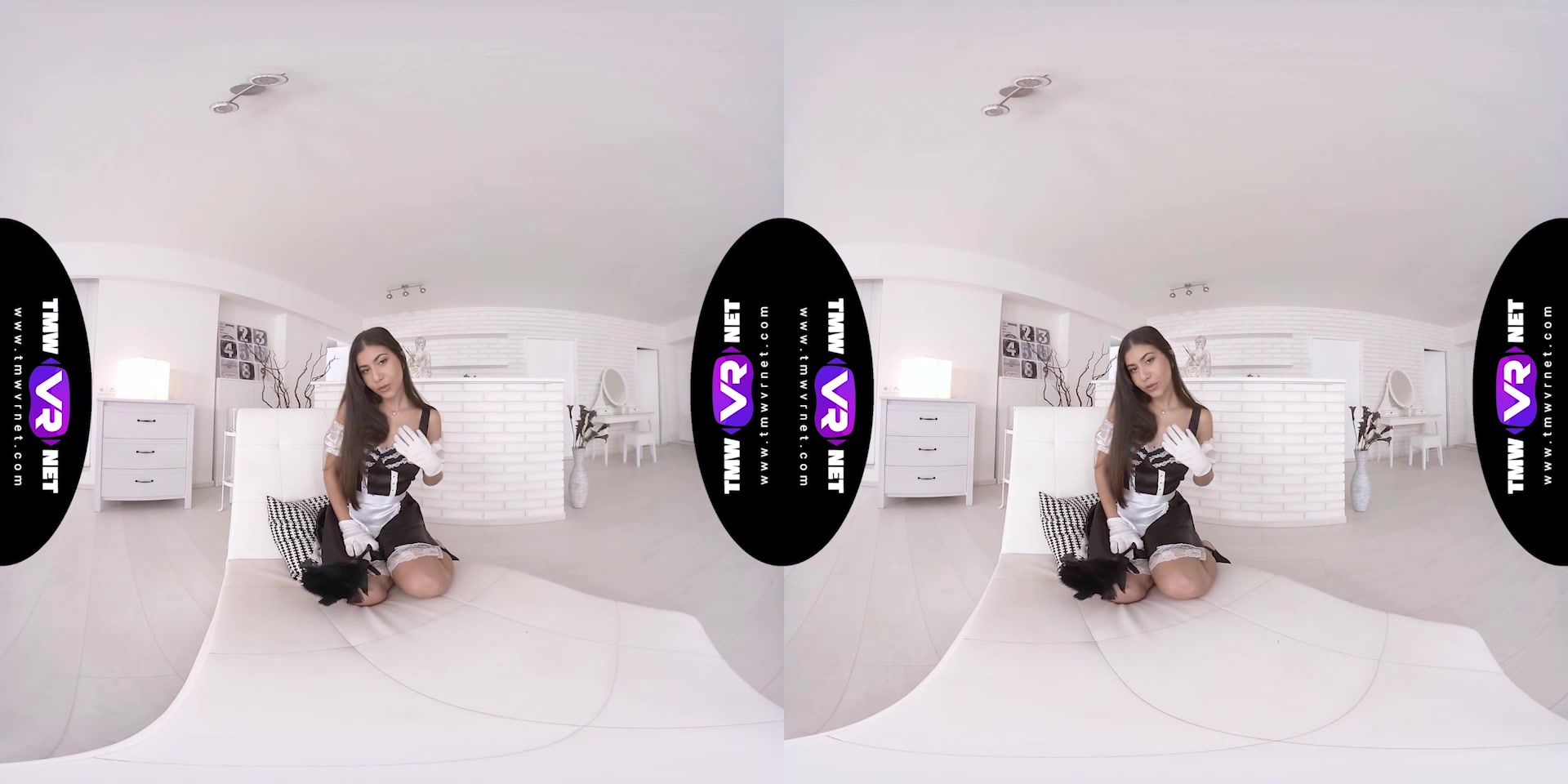 hot maid cleans her pussy - TmwVRnet