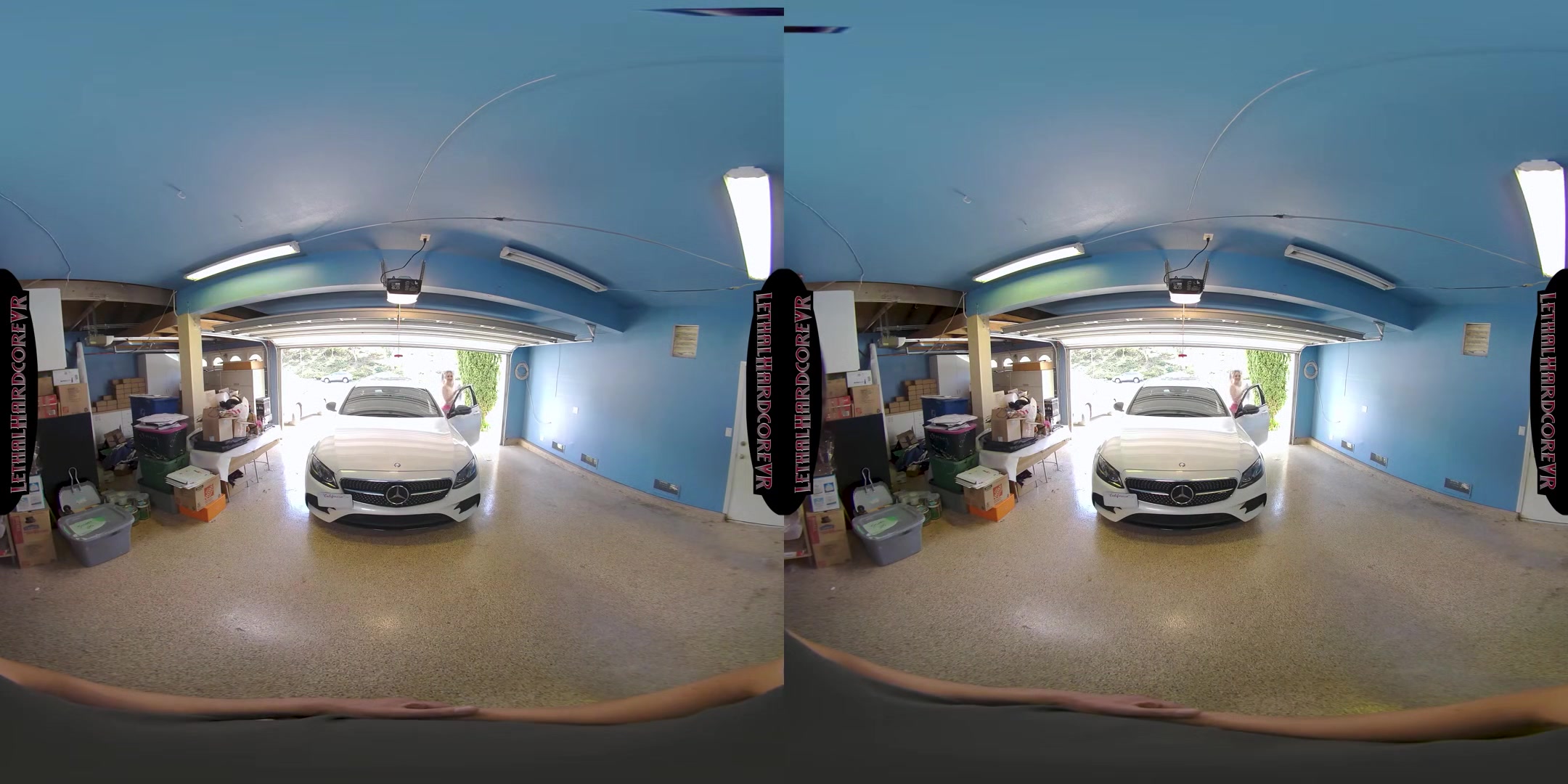 Lily's Stepdaddy Is Her Sugardaddy - Sexy Teen in Pigtail Hardcore VR