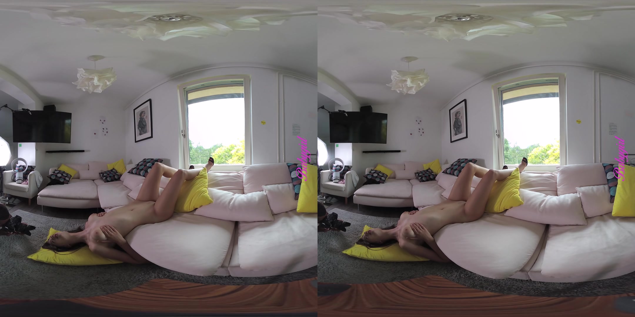 Her First Porn Shooting Backstage - perVRt