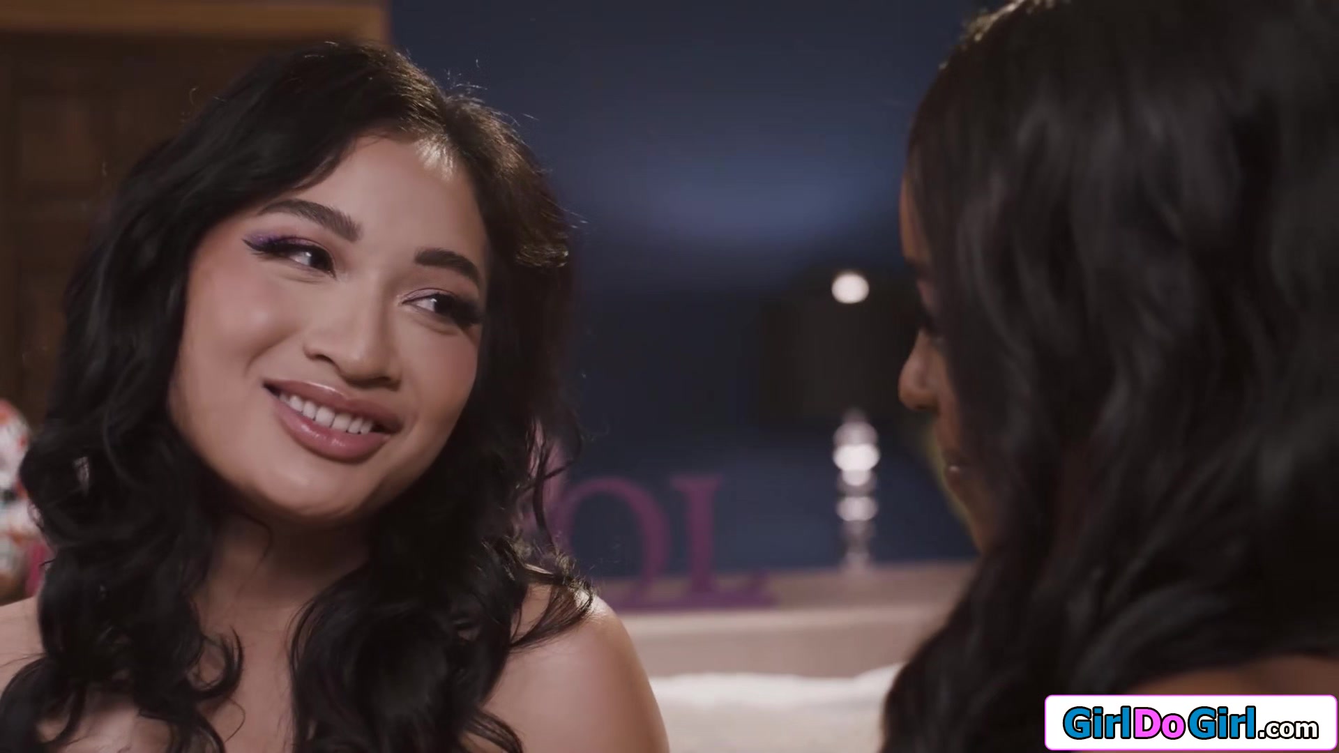 Asian and ebony bffs virginity pact is being put into action