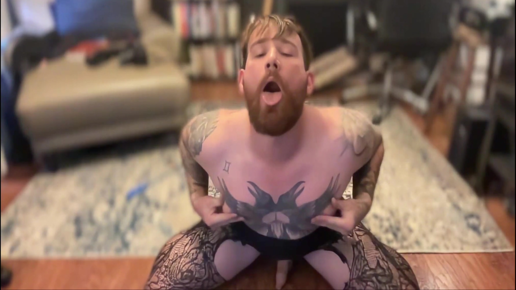 Session With Step daddy 2 Lace Pantyhose
