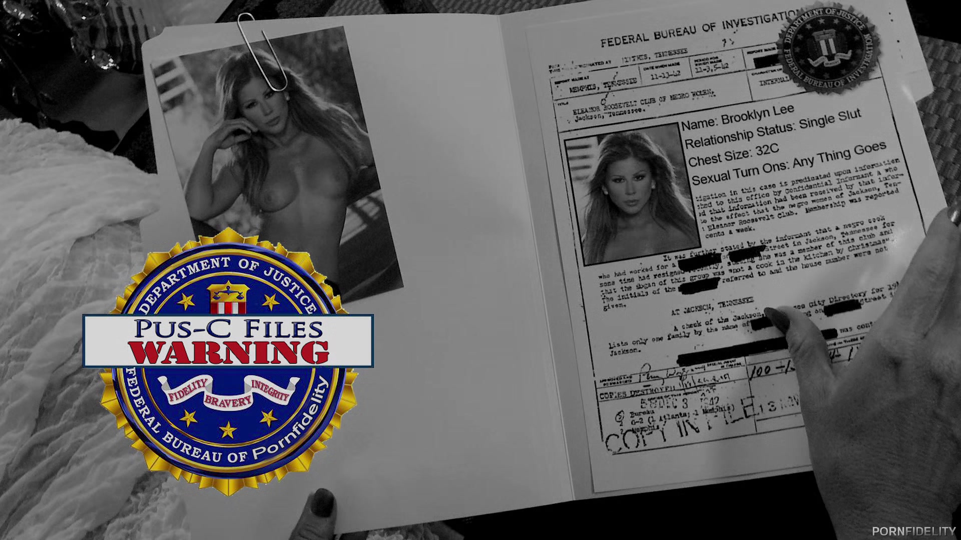 Pus-C Files - Starring: Brooklyn Lee, Kelly Madison