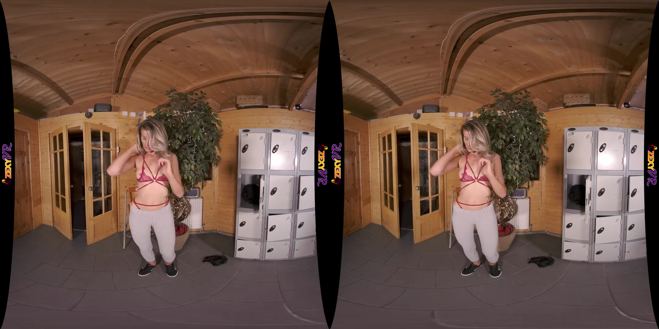 Workout Tease - Sexy MILF Solo - ZexyVR - SexLikeReal