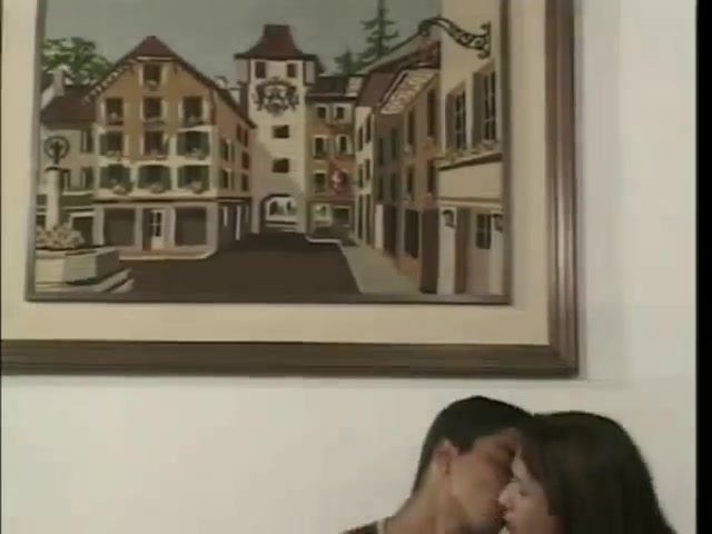 Small Breasted Brunette Shemale Gets Ass Pounded