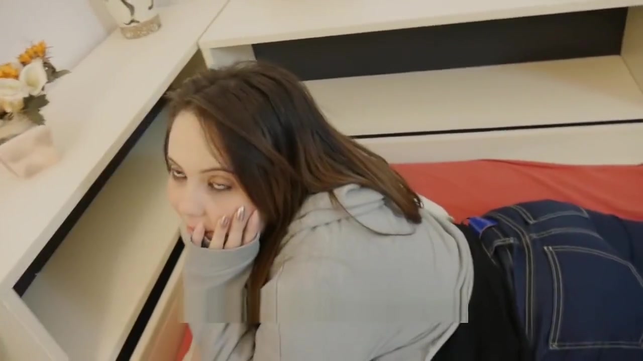 Step brother caught stepsister doing dirty chat and he fucks her