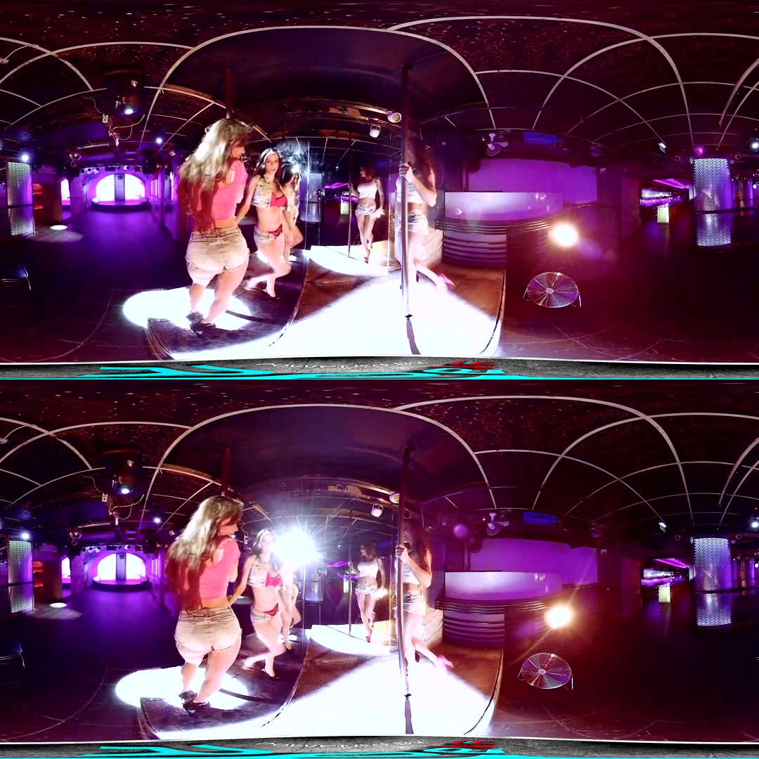 Private Striptease wih 3 Girls - Shaved Pussies Big Tits Nude Dancing