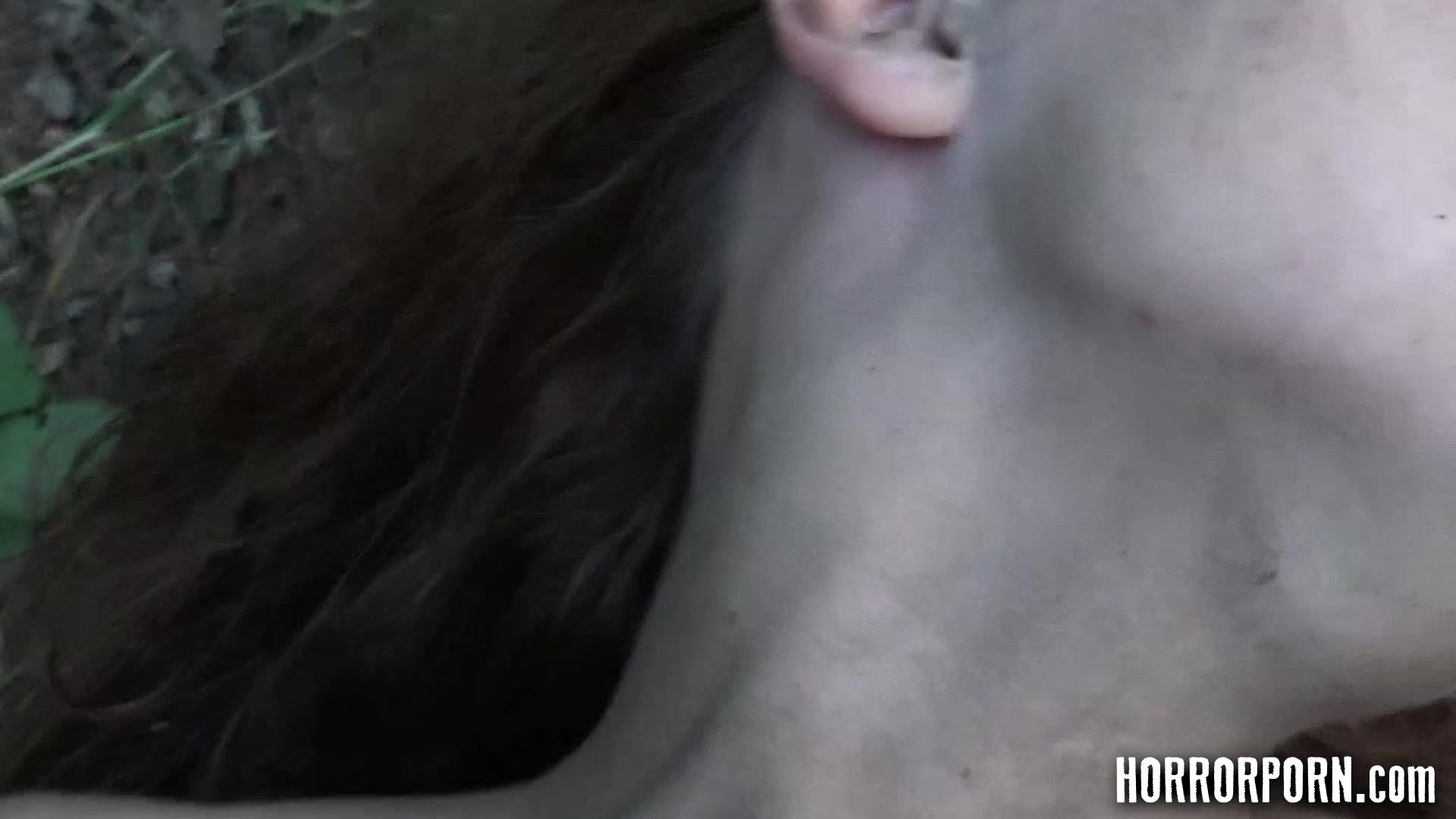 HORRORPORN Dirty teens 18+ fucked in the wood