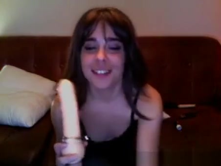nice-looking Italian lady-man humongous sextoy Handcuffs Weblivecam