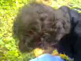 Impulsive couple hot fuck in public