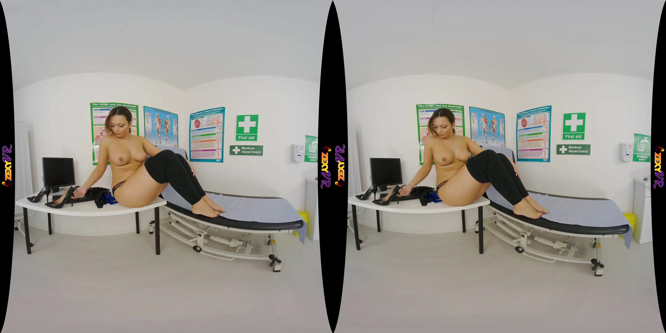 Alice Katz in Examine My Uniform - ZexyVR