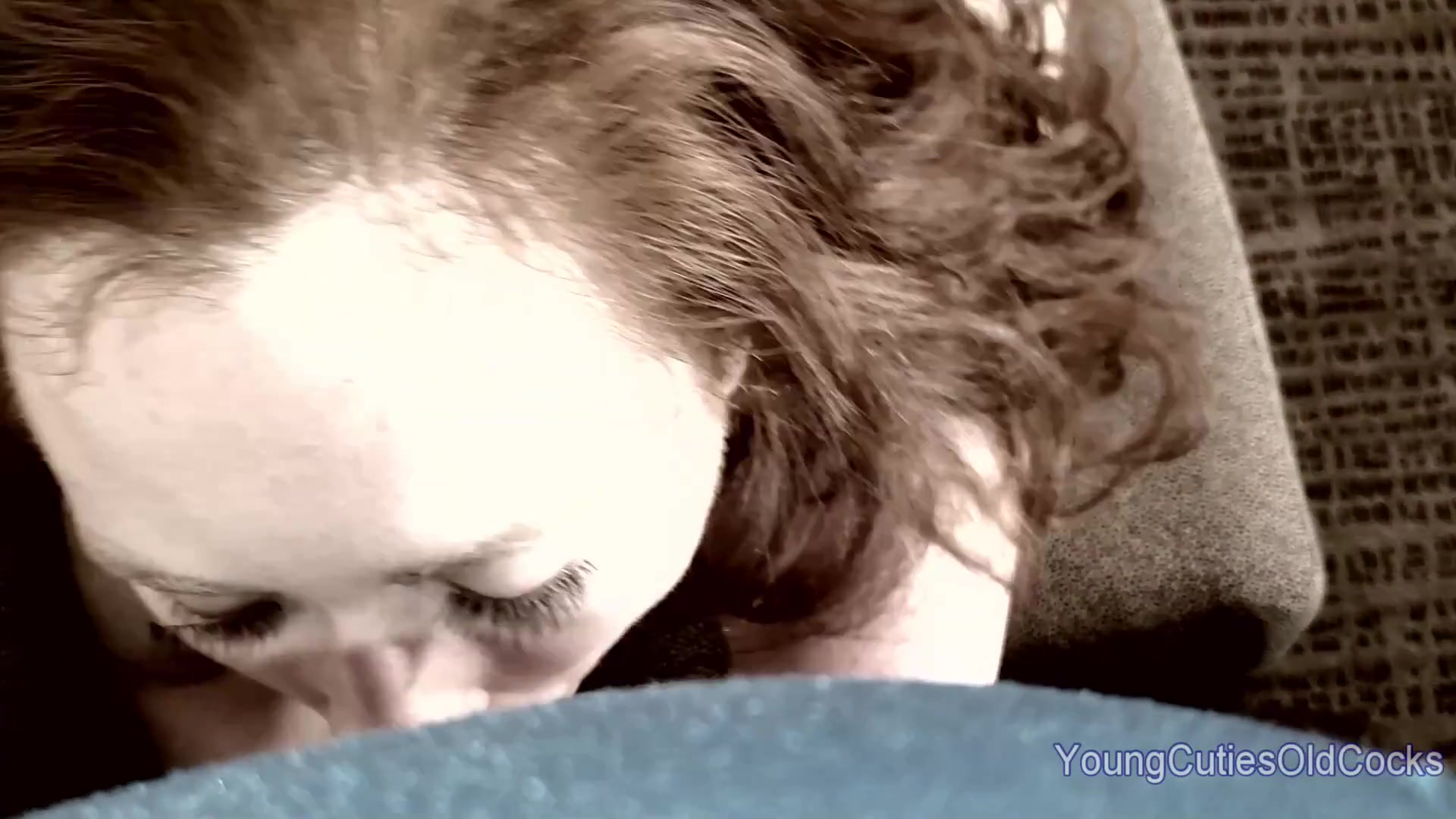 Sofia Hart - Fiery Redhead First Porn