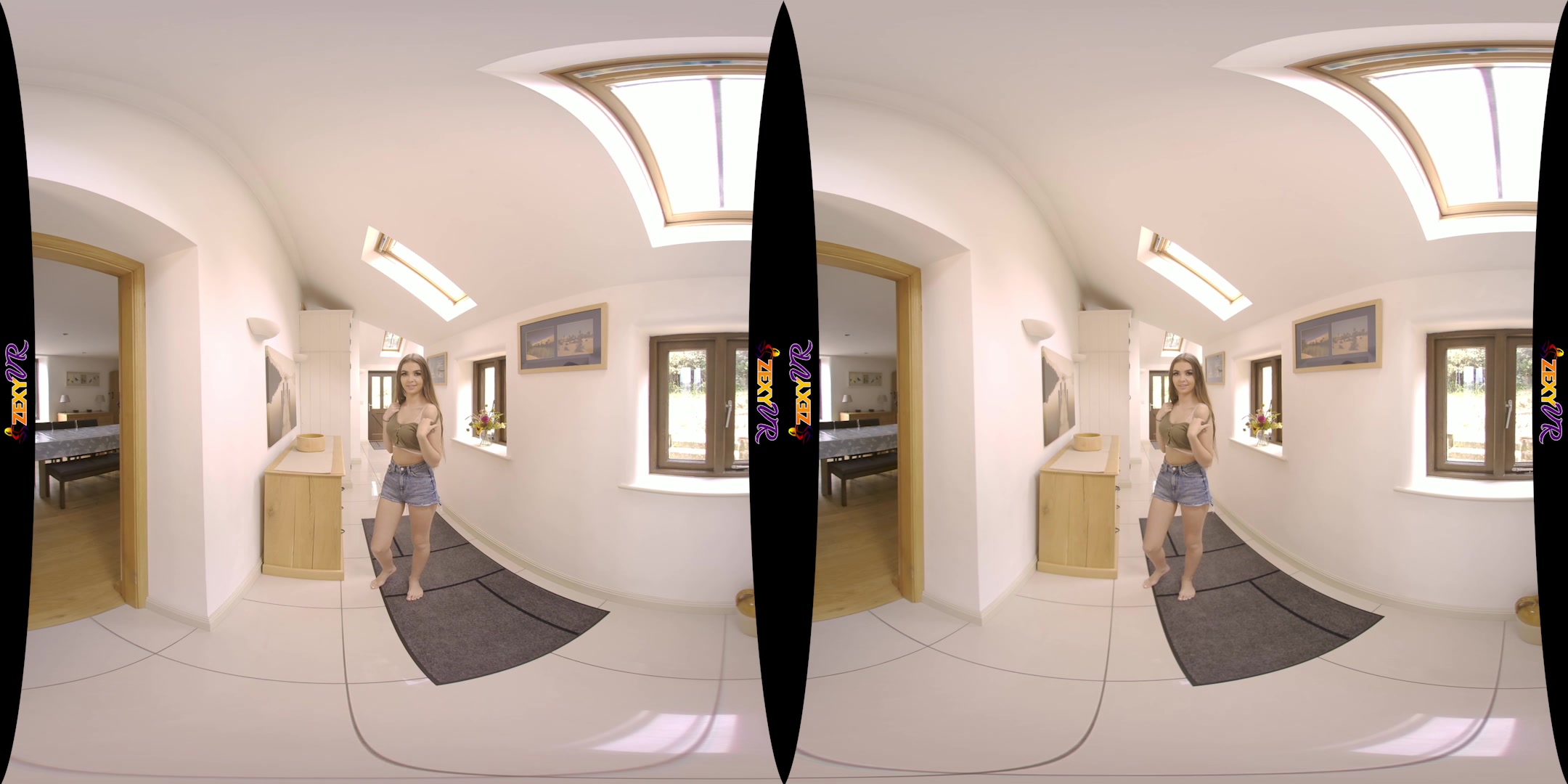 Hallway Hottie featuring Tara - ZexyVR