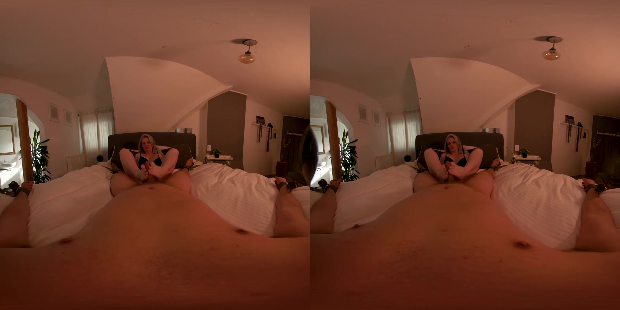 Bound Footjob - Sabdeluxe - Vr Porn Video