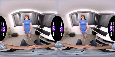 Lazy Student Gets Sex Chance - Busty Teen Redhead Blowjob And Rough Fuck Pov