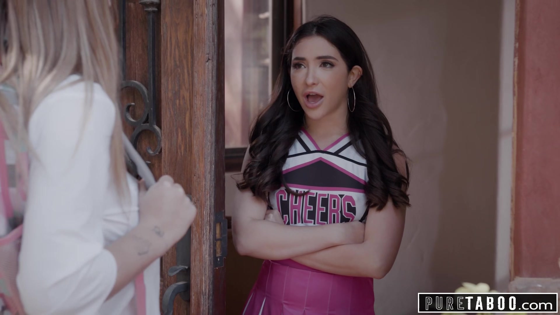 PURE TABOO Closeted Lesbian Cheer Captain Accepts Gabbie Carter's Petty Offer To Fuck
