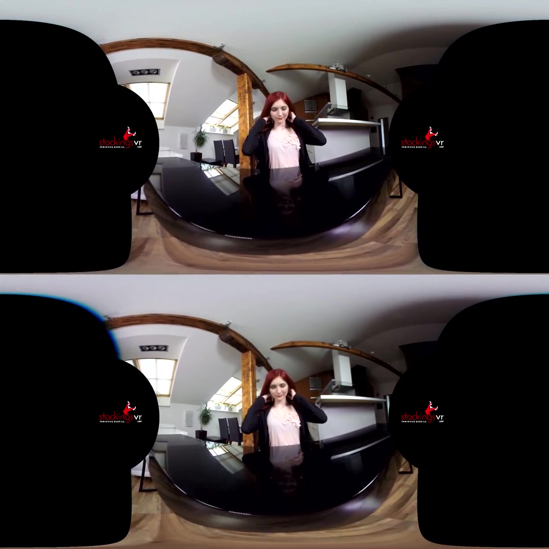 Kattie Gold in Under My Desk Katy Gold - StockingsVR