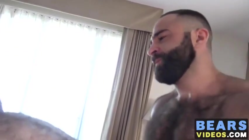 Hairy Muscle Stud Barbacking Iwan Romanove With Atlas Grant And Kayden Gray