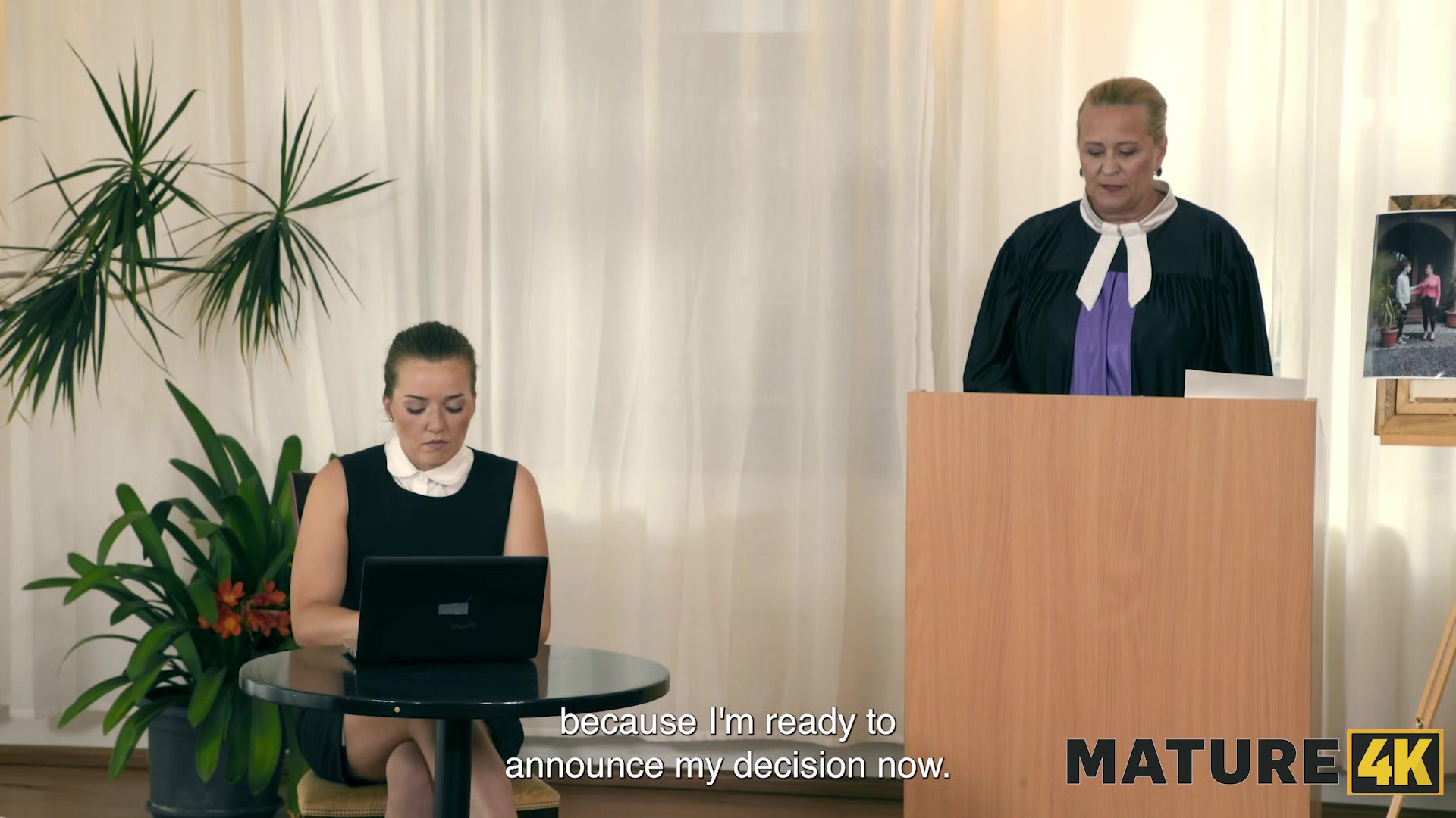 MATURE4K. Courtroom Chaos. Part 1