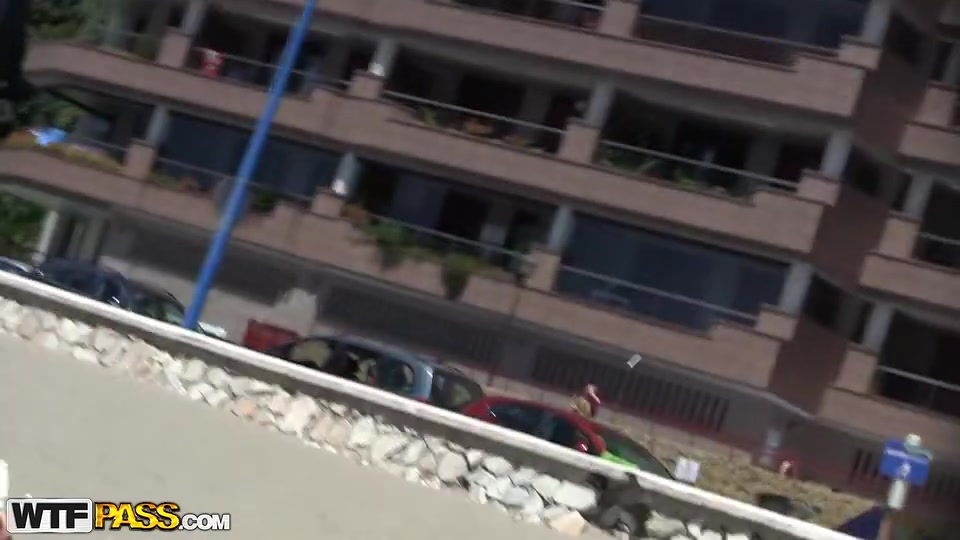 Hawt pick up cutie Carla driving males avid scene two