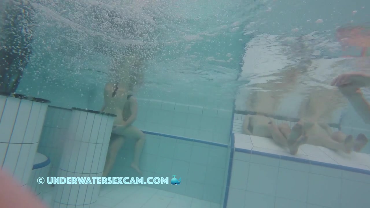 Crazy Young Couple Fucks Everywhere In A Public Pool