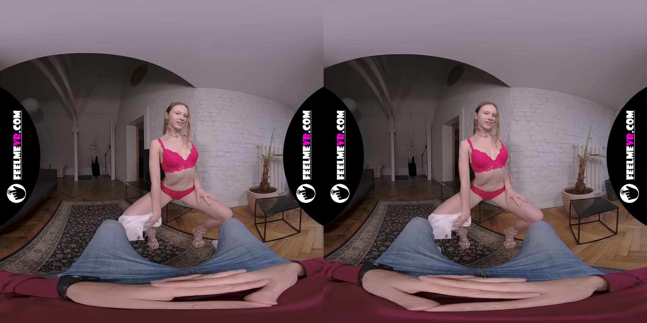 Virtual Reality Striptease With Zuzanna