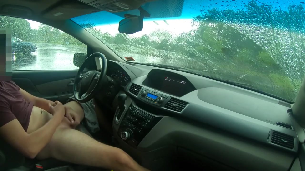 4k Quality- Risky teen 18+ Boy Jerk Off While People Were Moving - I Think The Blue Car Caught Me