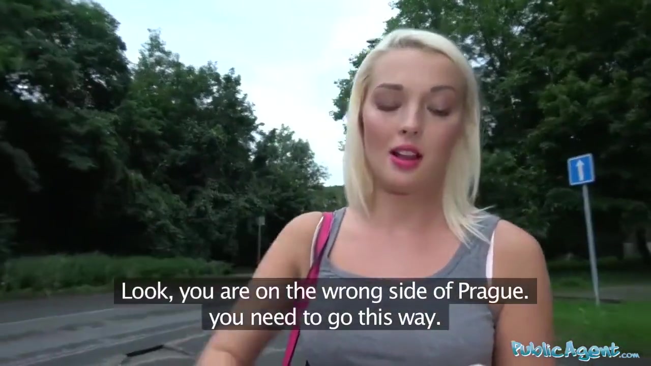 Blondie Gets Copulated By A Lost Stranger