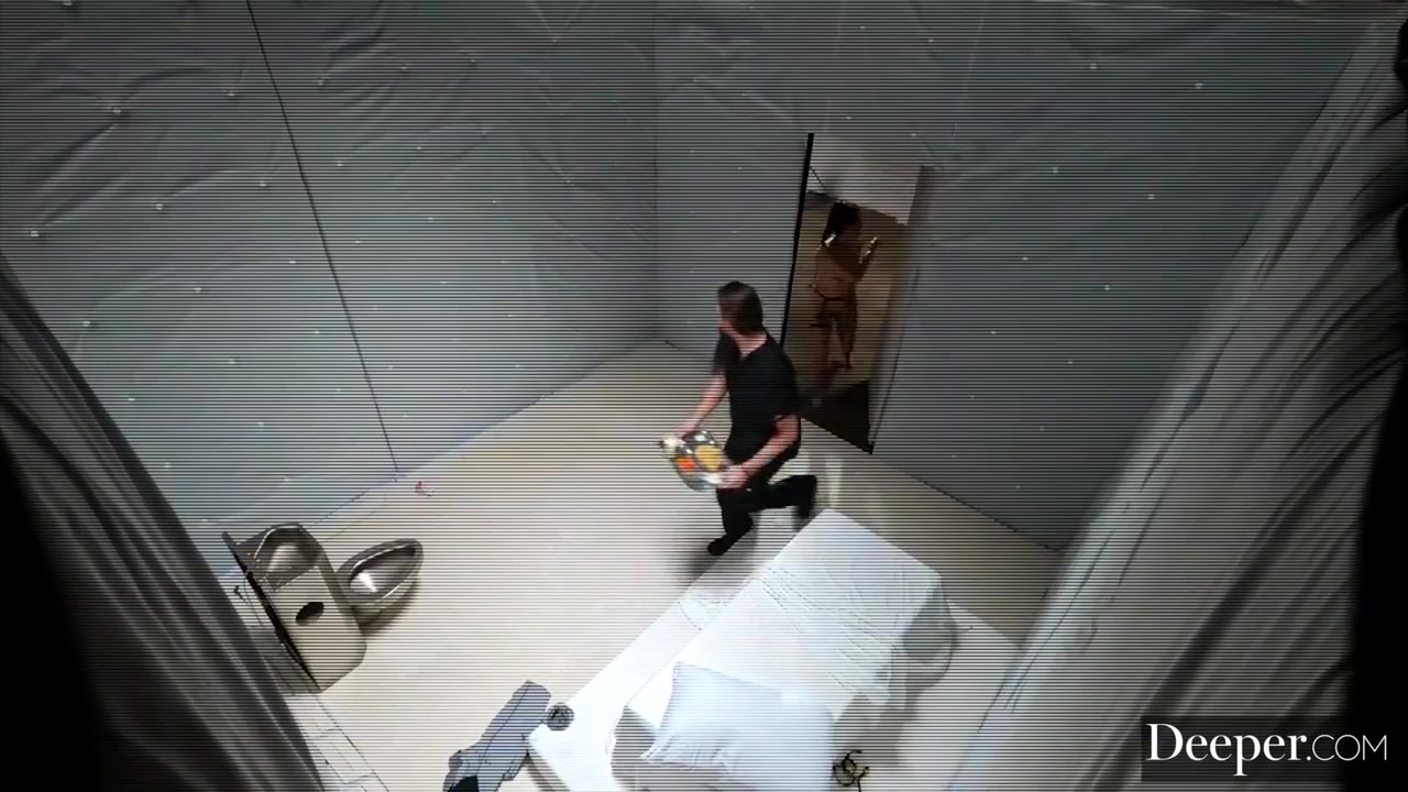 Vicki Chase, Oliver Flynn And Anton Harden In Infamous In Massive Cell Block Blowbang