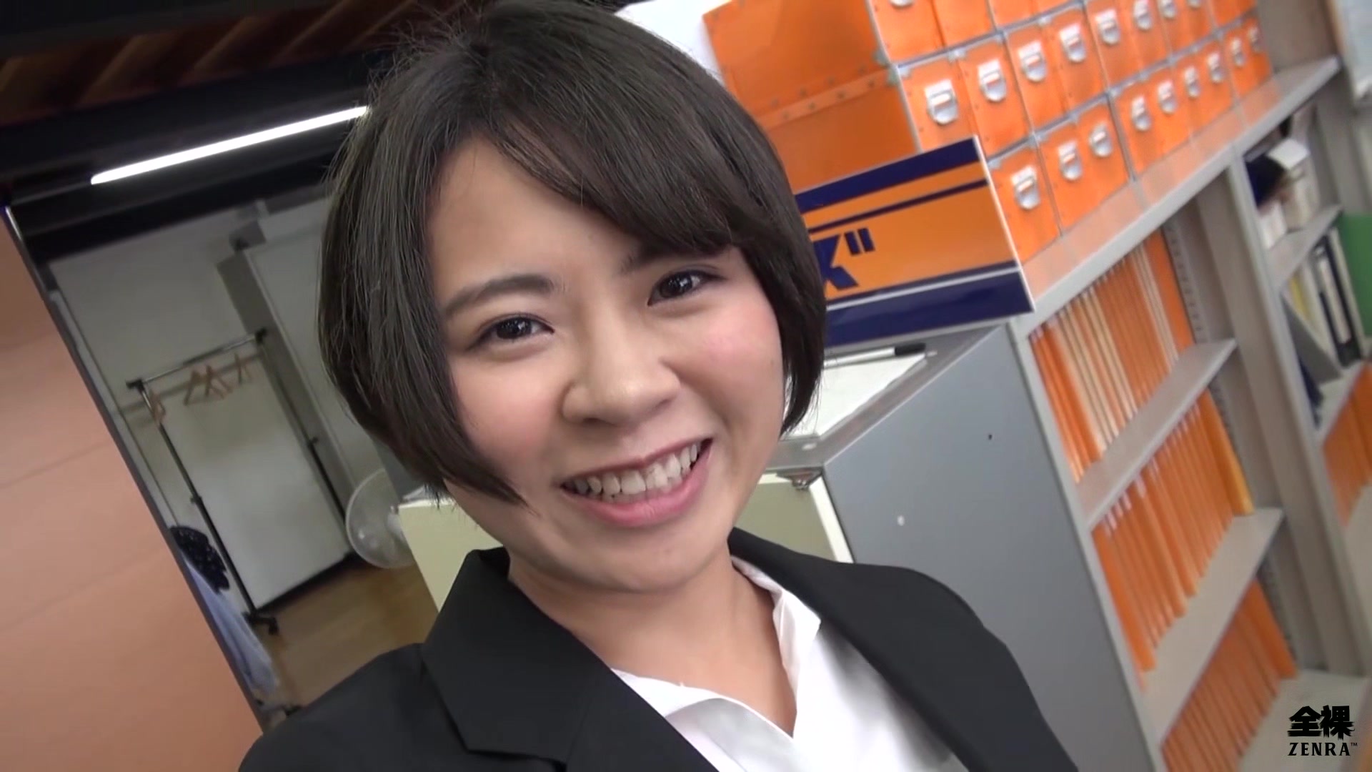 Deceptively busty JAV office lady and lesbian friend go on vacation