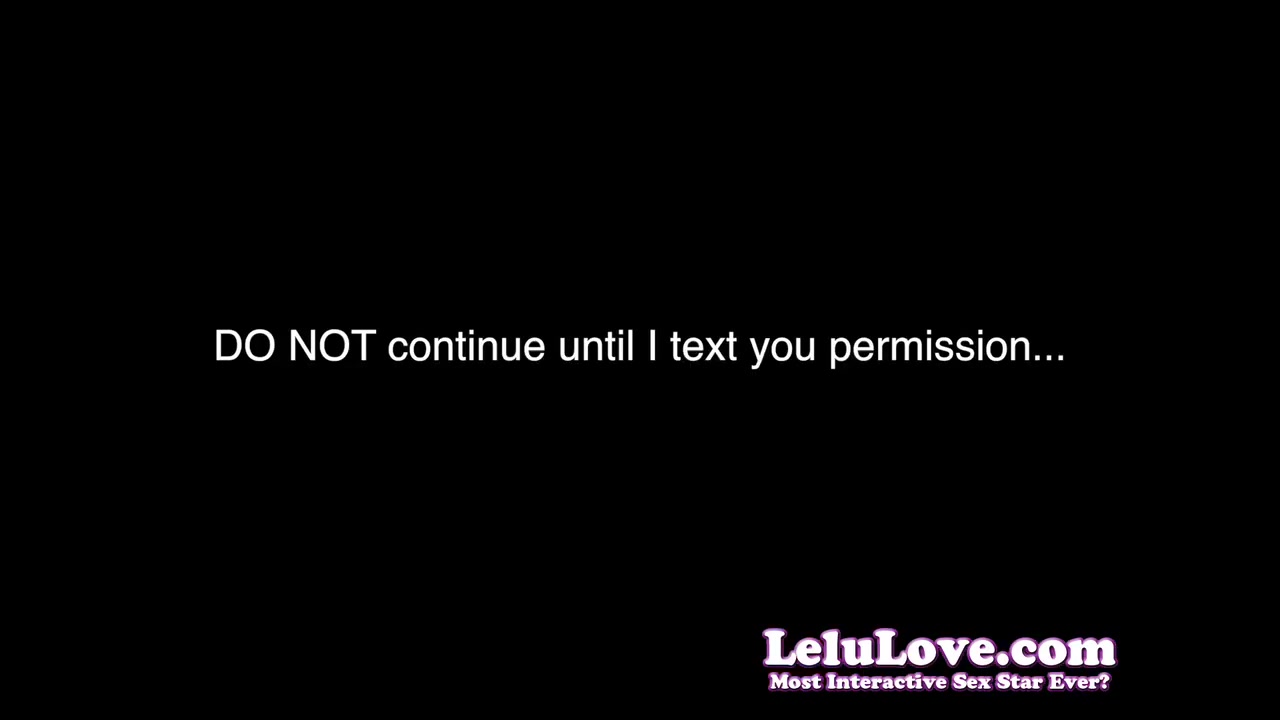 Can you follow these masturbation instructions EXACTLY?