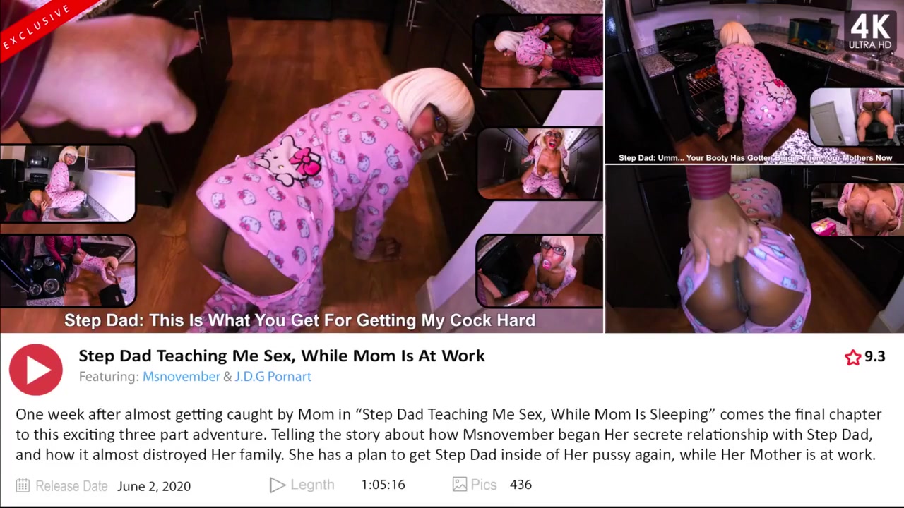 Big Booty Step Daughter Msnovember Thick Butt Harassed & Fucked By Step Daddy On