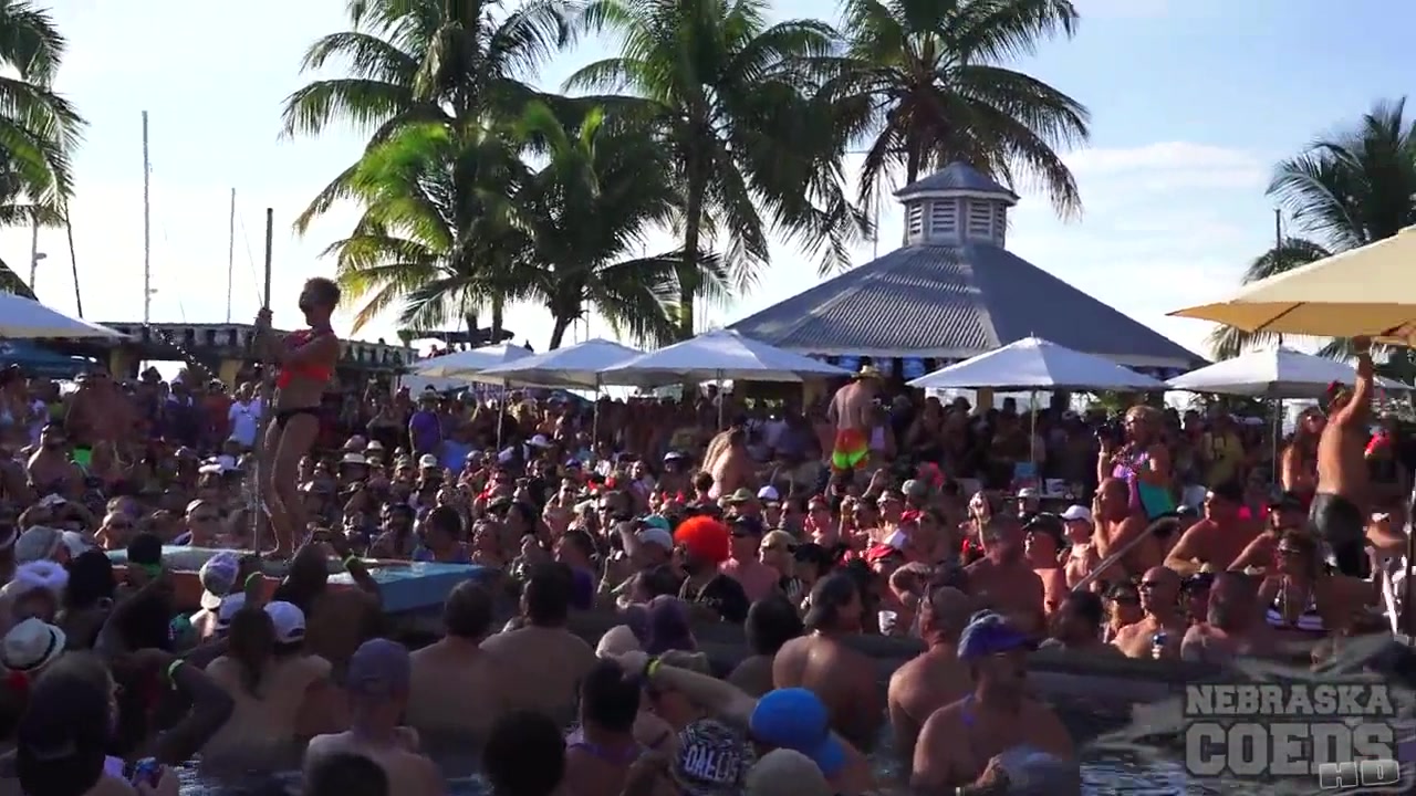 Dantes Pool Party At Fantasy Fest 2015 Key West Florida - NebraskaCoeds