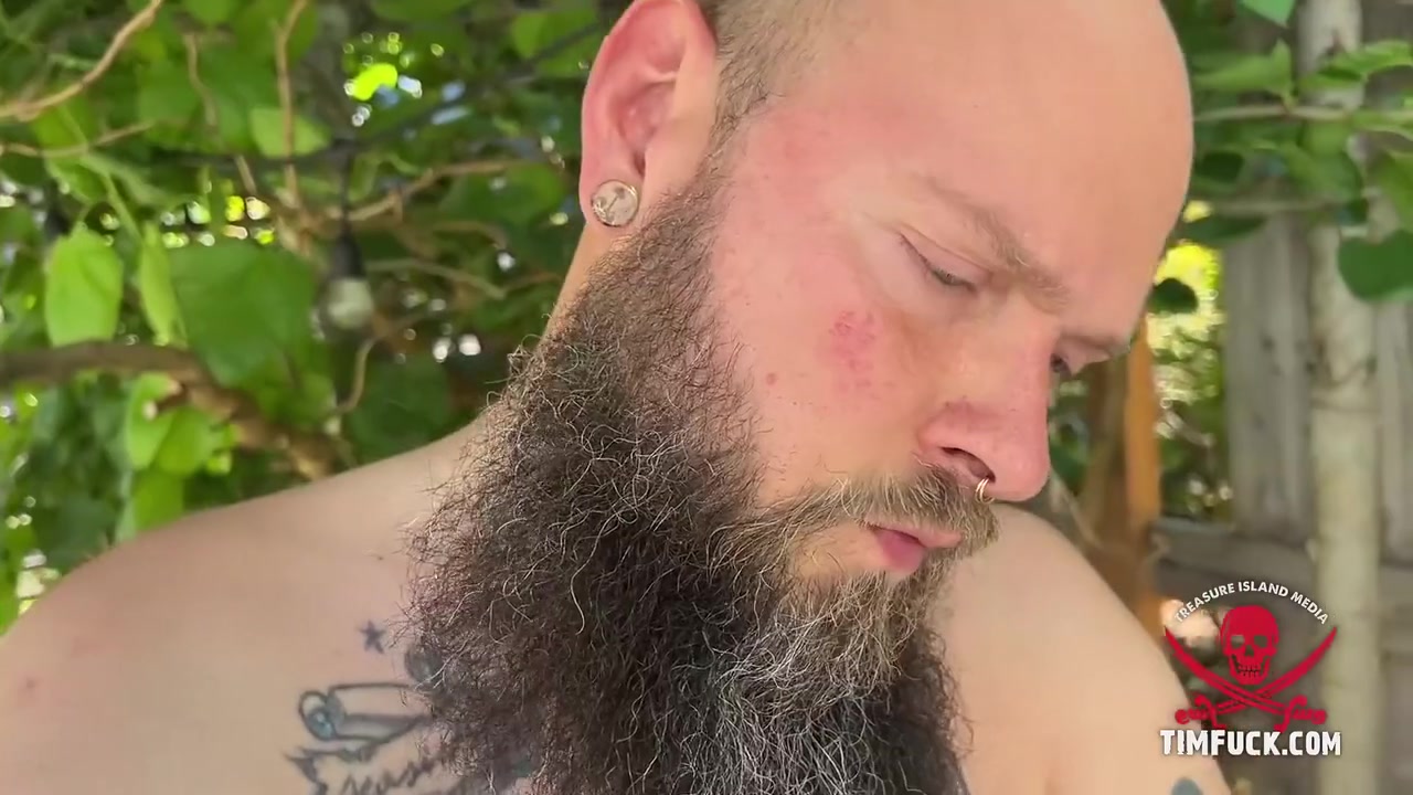 Stepdaddy Takes Him Out To The Backyard For A Sweaty Fuck