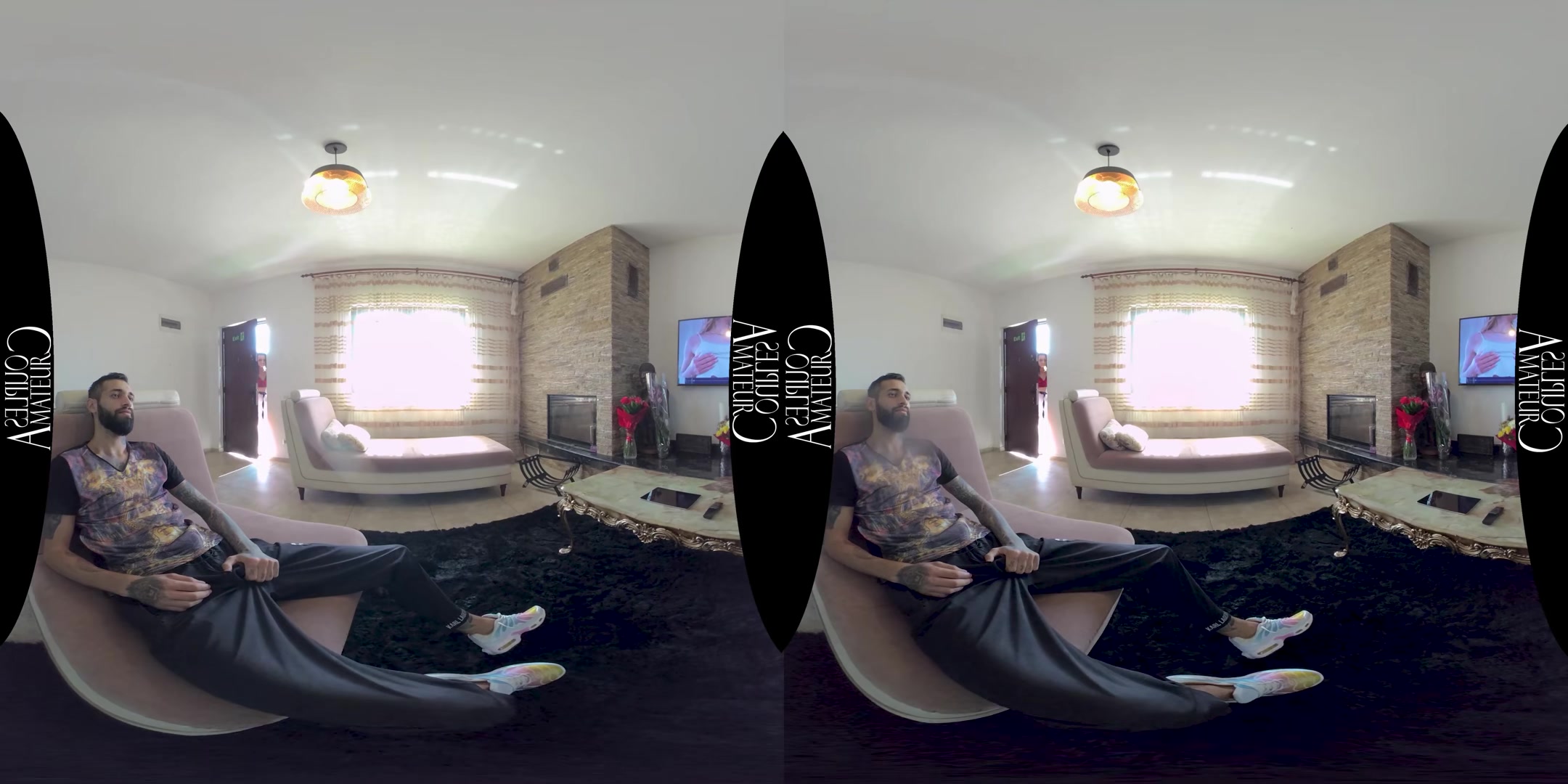 Caught My Stepbrother Watching Porn - AmateurCouplesVR